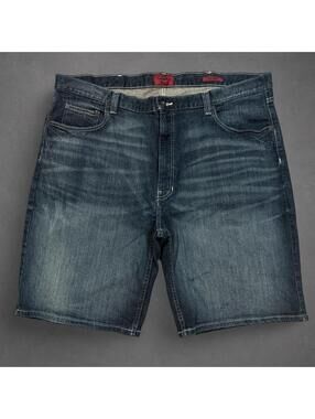 Foundry Flex Baggy Denim Jorts Shorts Dark Wash Size 42